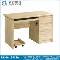 Computer Desk Solid Wood Edge  6312 6312B 6312C 6312D