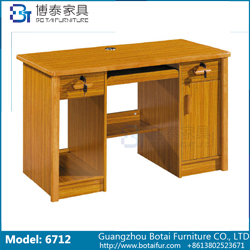 Computer Desk Solid Wood Edge  6712