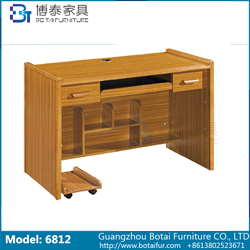 Computer Desk Solid Wood Edge  6812